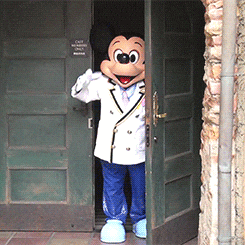 Mickey Mouse Mascot Bye Bye Meme GIF