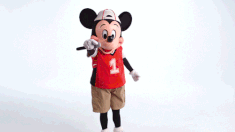 Mickey Mouse Mascot Jersey GIF