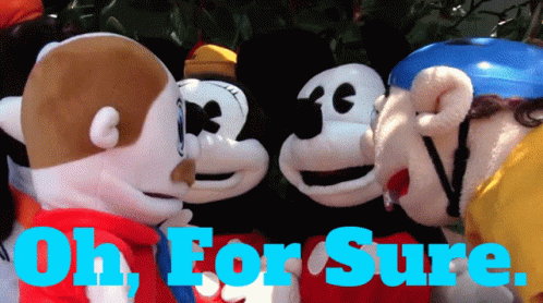 Mickey Mouse Mascots Oh For Sure GIF