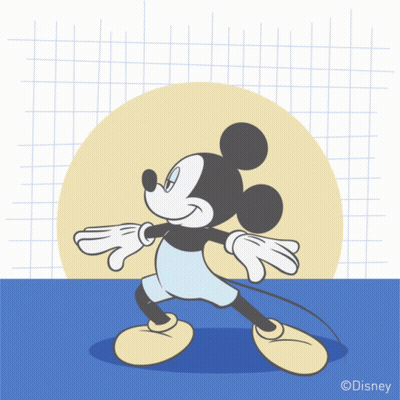 Mickey Mouse Saying Stay Healthy GIF