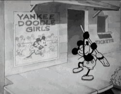 Mickey Mouse Sweeping GIF