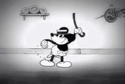 Mickey Mouse Trick Steamboat Willie