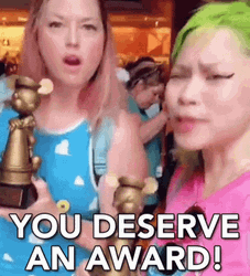 Mickey Mouse Trophy Award GIF