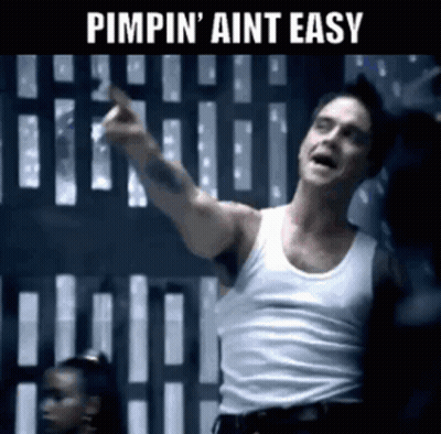 Mickey Mouse Walking Pimpin Ain't Easy GIF