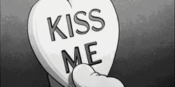 Mickey Mouse Wants Kiss From Minnie Mouse GIF