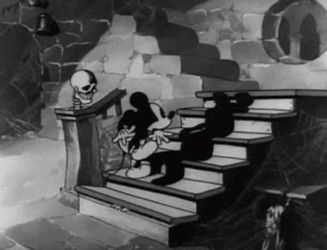 Micky Mouse Haunted House GIF