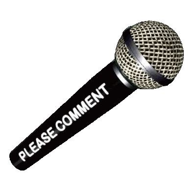 Microphone Please Comment GIF