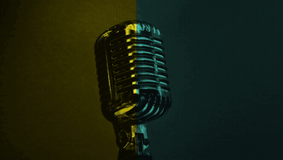 Microphone Saying Radio Cricko GIF