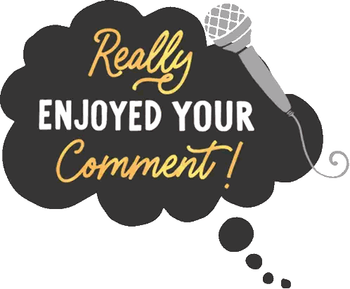 Microphone Saying Really Enjoyed Your Comment GIF