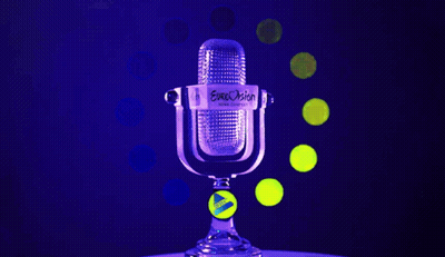 Microphone With Eurovision GIF