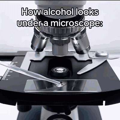 Microscope How Alcohol Looks Under A Microscope GIF