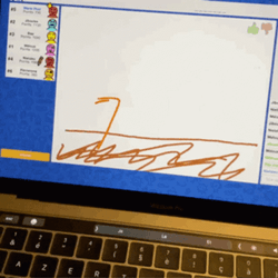  Microsoft Paint Draw Carrot Laptop GIF