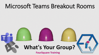 Microsoft Teams Breakout Rooms What 'S Your Group ? Foursquare Training GIF