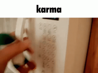 Microwave Karma GIF