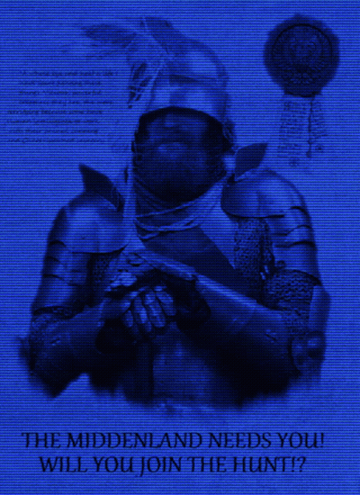 Middenland Needs You Armored Man Join Hunt GIF