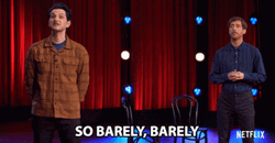 Middleditch Schwartz Barely Barely GIF