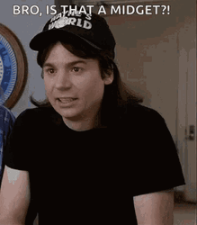 Midget Shocked Reaction Mike Myers Funny Meme GIF