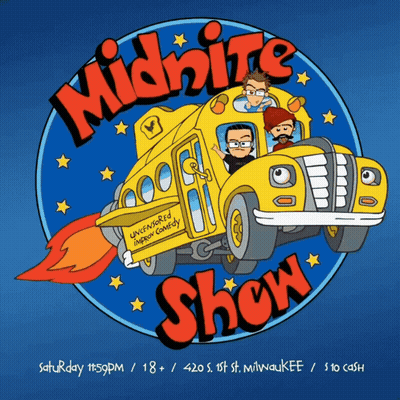 Midnite Show Milwaukee Saturday 11:59 PM Poster GIF