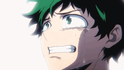 Midoriya In Tears GIF