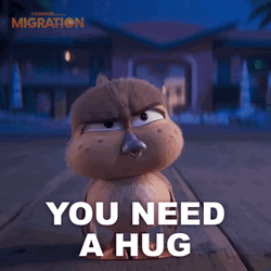 Migration Gwen Mallard You Need A Hug GIF