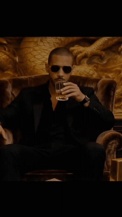 Miguel Angelz Having A Drink GIF