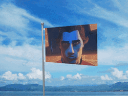 Miguel O'hara Flag GIF