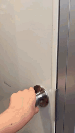 Miguel O'hara In The Bathroom GIF