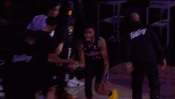 Mikal Bridges Pumped Up Reaction GIF