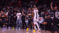 Mikal Bridges Running Point Guard NBA GIF