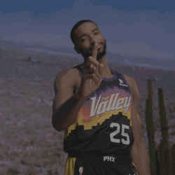 Mikal Bridges Shrug Passive Reaction GIF