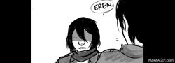 Mikasa Stop Motion Animation GIF