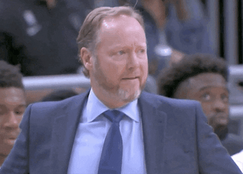 Mike Budenholzer Coaching And Pointing GIF