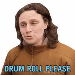 Mike Downie Drum Roll Please GIF