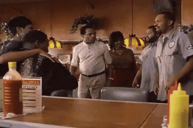 Mike Epps Awkward Posing GIF