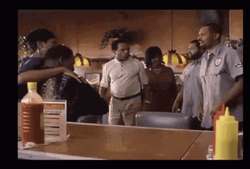 Mike Epps Look Up Posing GIF