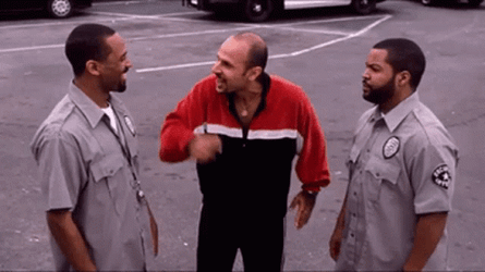 Mike Epps Teasing A Friend GIF