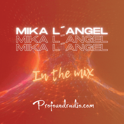 Mike L Angel's In The Mix Album Cover GIF