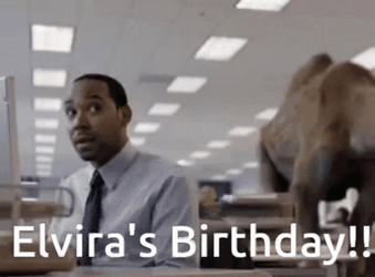 Mike Mike Mike Camel Elvira's Birthday GIF