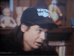 Mike Myers Funny Reaction Waynes World GIF