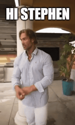 Mike O'Hearn Fixing Sleeves GIF