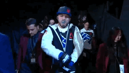 Mike Perry Entering The Gym GIF