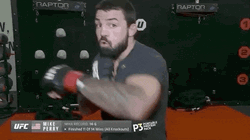 Mike Perry Showing Off His Moves GIF