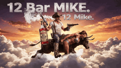 Mike's Big Tingler Whiskey Advertisement GIF