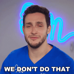 Mike Says We Don't Do That Here GIF