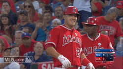 Mike Trout Breathtaking Smile GIF