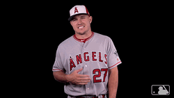 Mike Trout Cut It Off GIF