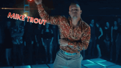 Mike Trout Groovy Dancing  GIF