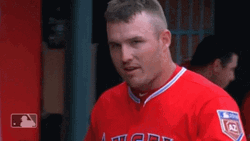 Mike Trout Laughing Out GIF