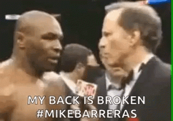 Mike Tyson Ringside Interview GIF