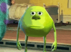 Mike Wazowski Coming Closer Meme GIF